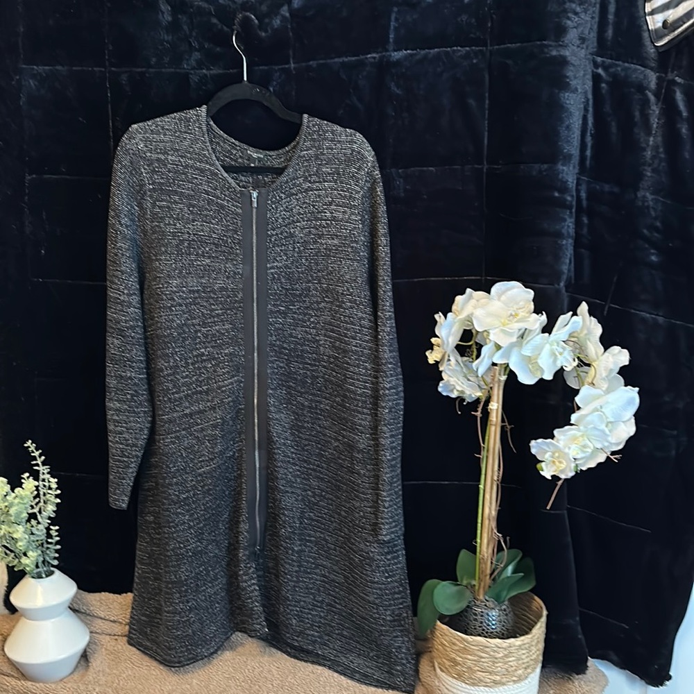 Talbots Zipper Knitted Blazer